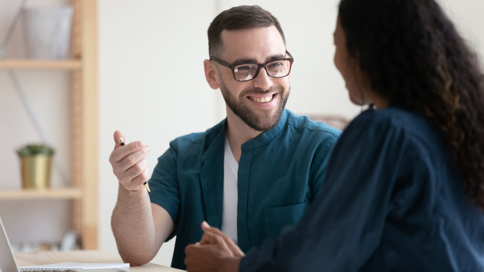 Business owner having a face to face meeting with their accountant