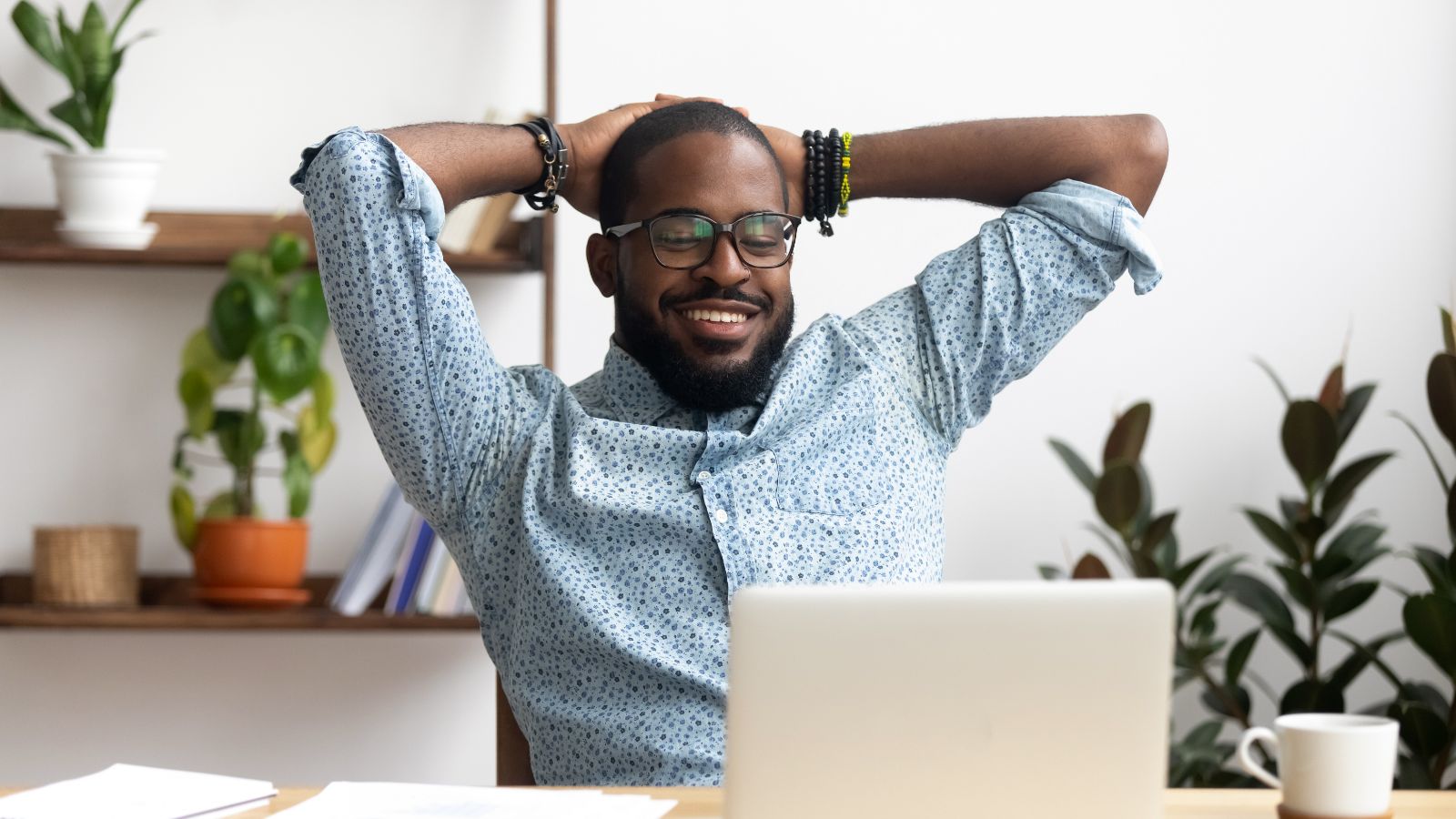 Business owner looking at their R&D tax claim